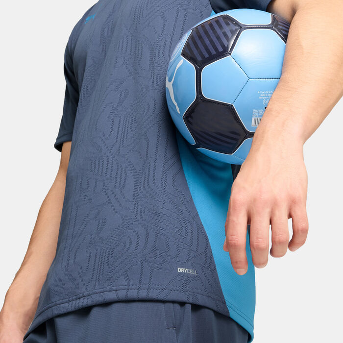 PUMA Men's Manchester City Training Football Top Blue image number 4