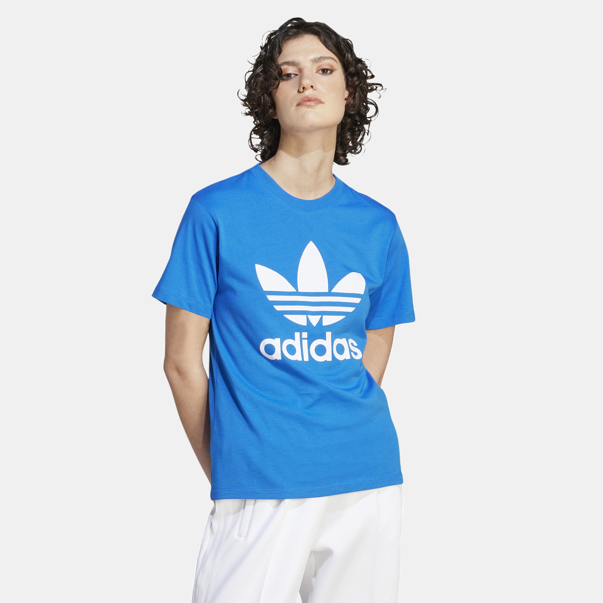Blue adidas t shirt women's new arrivals