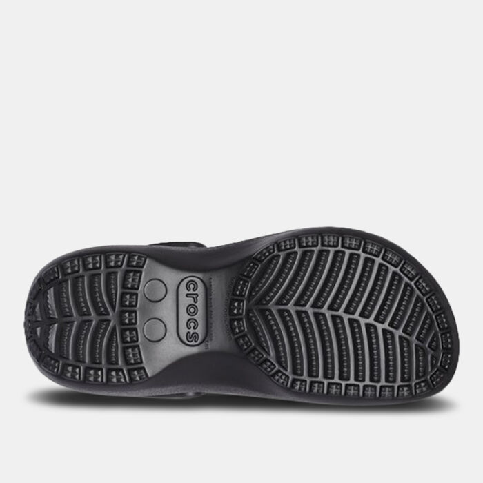 Crocs Women's Classic Platform Clogs Black image number 4