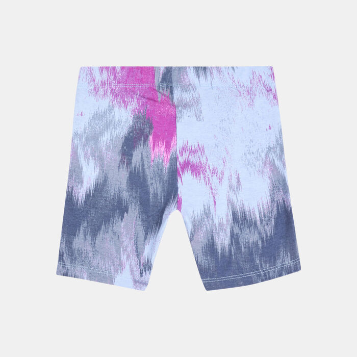 Nike Kids' Club Printed Bike Shorts (Younger Kids) Blue Nike Kids' Club Printed Bike Shorts (Younger Kids) Blue image number 1