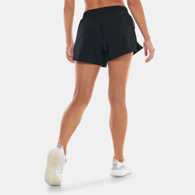 Nike Women's Dri-FIT Air Brief-Lined Running Shorts Black