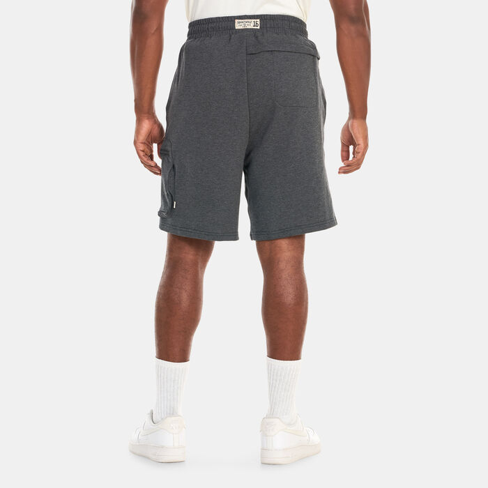 SQUATWOLF Men's Logo Jogger Shorts Black SQUATWOLF Men's Logo Jogger Shorts Black image number 1
