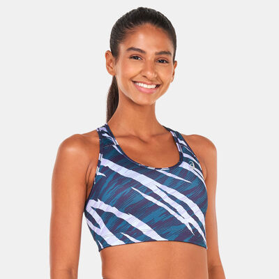 ASICS Women's Wild Camo Sports Bra Black ASICS Women's Wild Camo Sports Bra Black