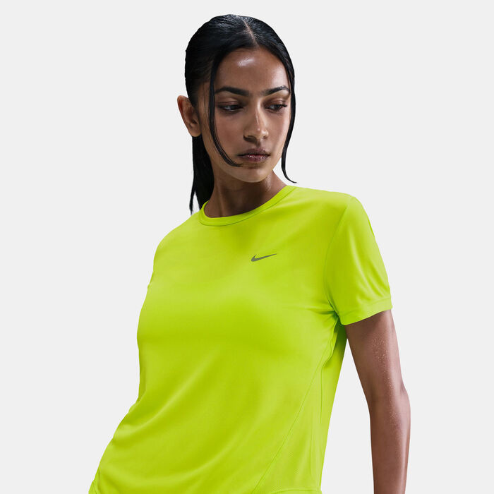 Nike Women's Tiempo Dri-FIT Running Top Green image number 3