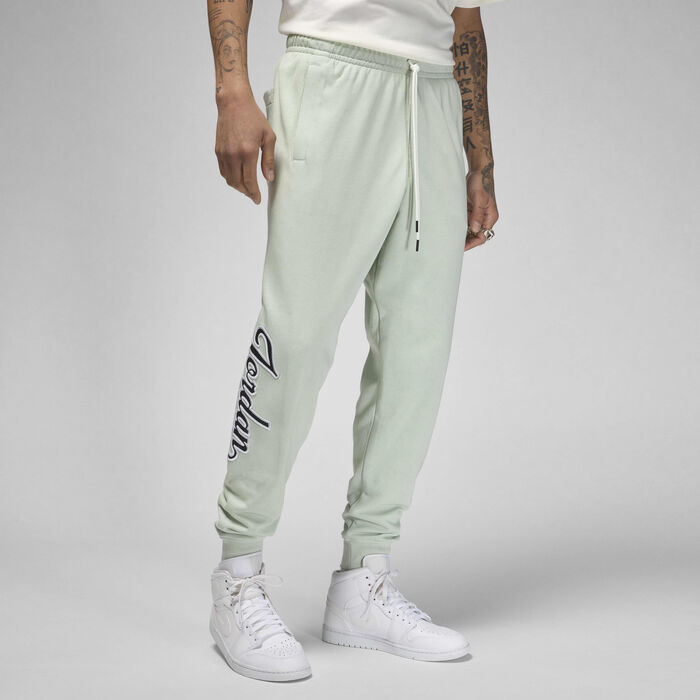 Jordan Men's Flight MVP Lightweight Fleece Trousers Green Jordan Men's Flight MVP Lightweight Fleece Trousers Green image number 0