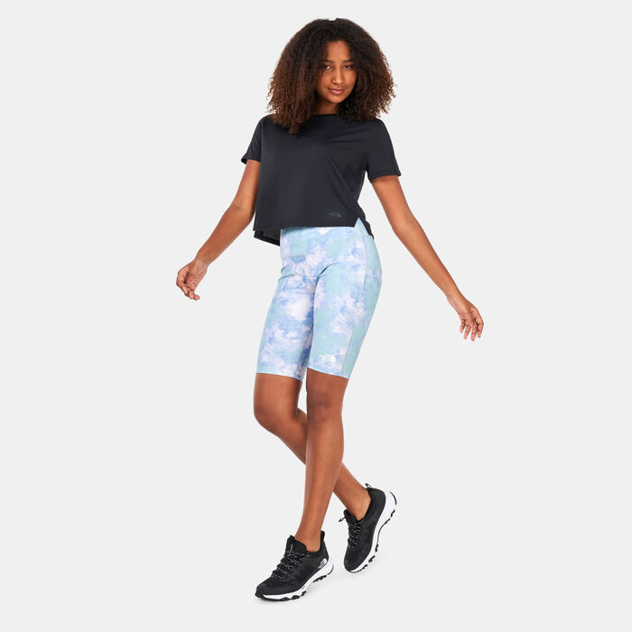 The North Face Women's Flex Bike Shorts Pink image number 2