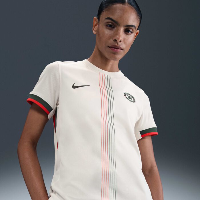 Nike Women's Chelsea 25/26 Away Replica Football Jersey Ivory Nike Women's Chelsea 25/26 Away Replica Football Jersey Ivory image number 0