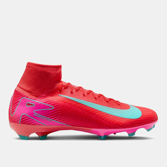 Nike Men's Mercurial Superfly 10 Pro Firm Ground Football Shoes Red Nike Men's Mercurial Superfly 10 Pro Firm Ground Football Shoes Red image number 0