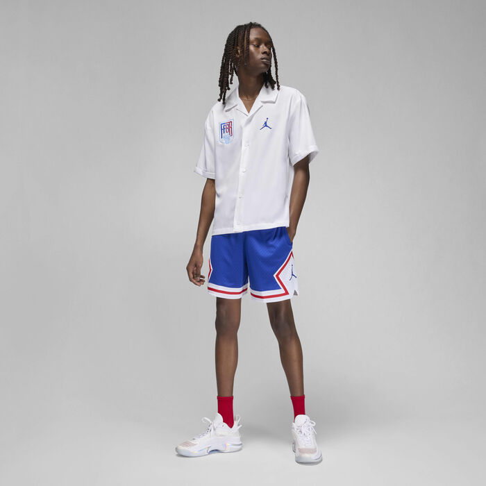 Jordan Men's Sport x Fédération Française de Basketball Warm-Up Top White Jordan Men's Sport x Fédération Française de Basketball Warm-Up Top White image number 5