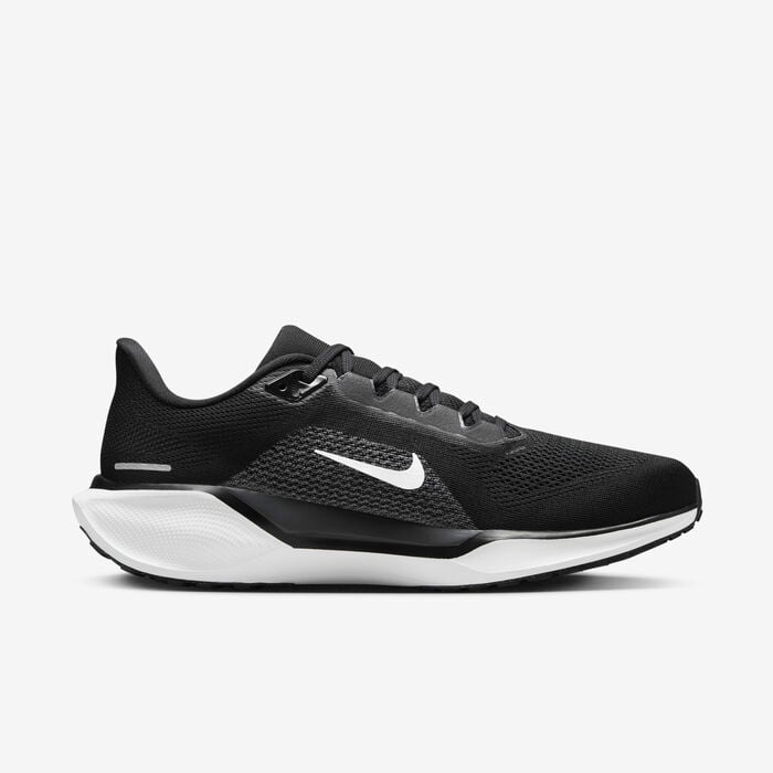 Nike Men's Pegasus 41 Road Running Shoes (Extra Wide) Black Nike Men's Pegasus 41 Road Running Shoes (Extra Wide) Black image number 2