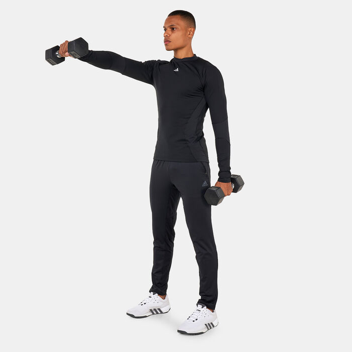 adidas Men’s Techfit COLD.RDY Training Long-Sleeve Top Black adidas Men’s Techfit COLD.RDY Training Long-Sleeve Top Black image number 2