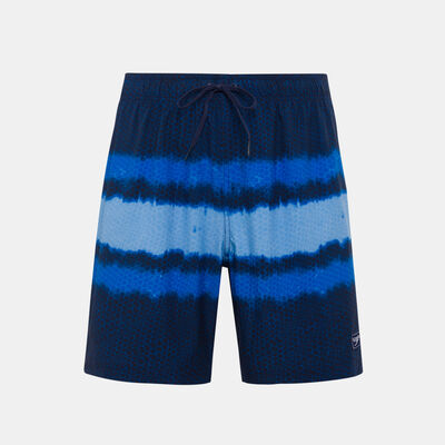 Speedo Men's Solid Retro Volley Swimming Shorts Blue Speedo Men's Solid Retro Volley Swimming Shorts Blue