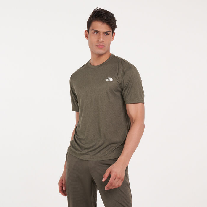The North Face Men's Reaxion Amp T-Shirt Grey The North Face Men's Reaxion Amp T-Shirt Grey image number 0
