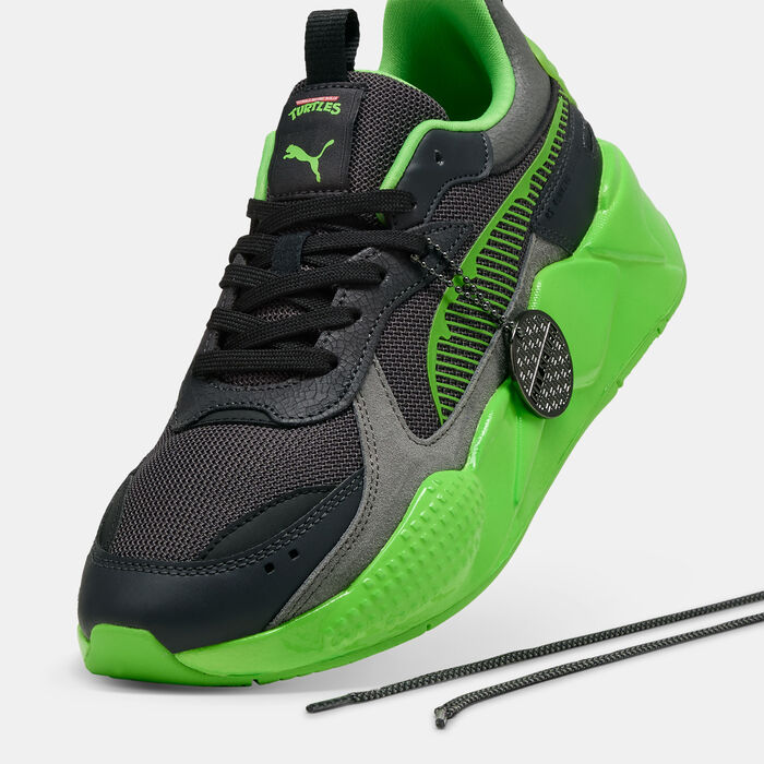 PUMA Men's RS-X Teenage Mutant Ninja Turtles Shoes Green PUMA Men's RS-X Teenage Mutant Ninja Turtles Shoes Green image number 4
