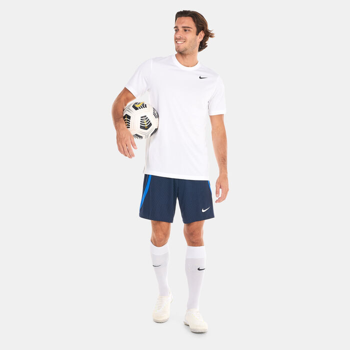 Nike Men's Dri-FIT Strike Football Shorts Blue image number 2