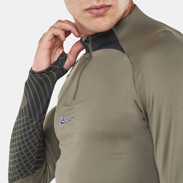 Nike Men's Dri-FIT Strike Drill Soccer Top Green Nike Men's Dri-FIT Strike Drill Soccer Top Green image number 3