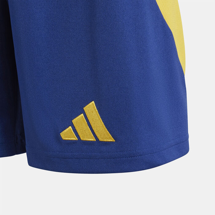 adidas Kids' Spain Replica Home Football Shorts - 2024 Blue adidas Kids' Spain Replica Home Football Shorts - 2024 Blue image number 3