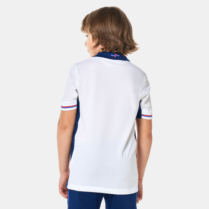 Nike Kids' England Stadium Dri-FIT Replica Home Football Jersey - 2024 White image number 1