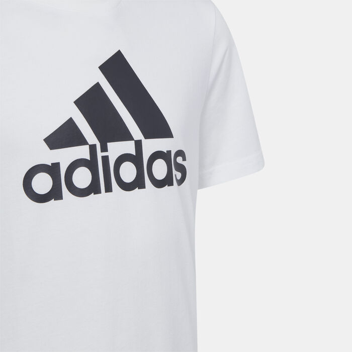 adidas Kids' Essentials Big Logo T-Shirt White image number 4