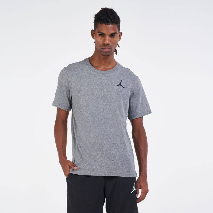 Jordan Men's Jumpman T-Shirt Grey Jordan Men's Jumpman T-Shirt Grey image number 0