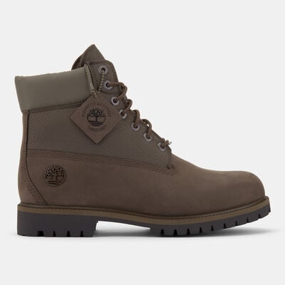 Timberland Men's Premium 6-Inch Waterproof Boots White Timberland Men's Premium 6-Inch Waterproof Boots White