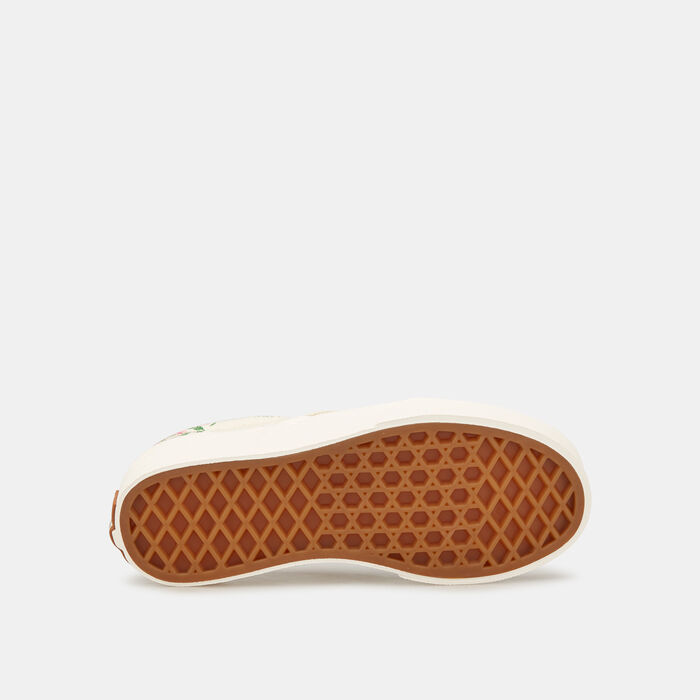 Vans Kids' Classic Slip-On Unisex Shoe Beige Vans Kids' Classic Slip-On Unisex Shoe Beige image number 3