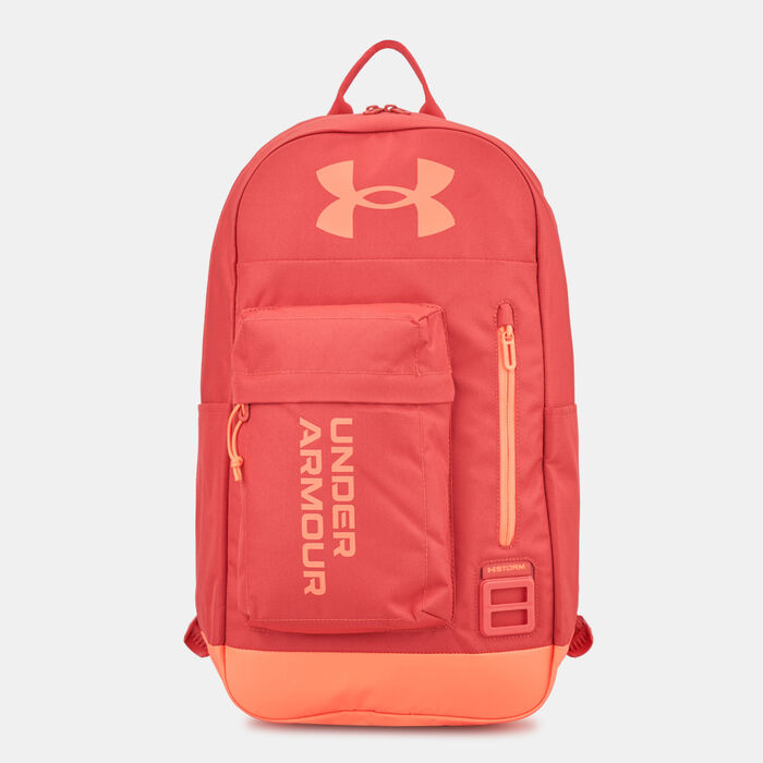 Under Armour UA Halftime Backpack Red Under Armour UA Halftime Backpack Red image number 0