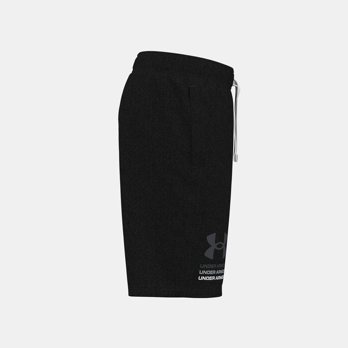 Under Armour Kids' Rival Terry Shorts (Older Kids) Black image number 3