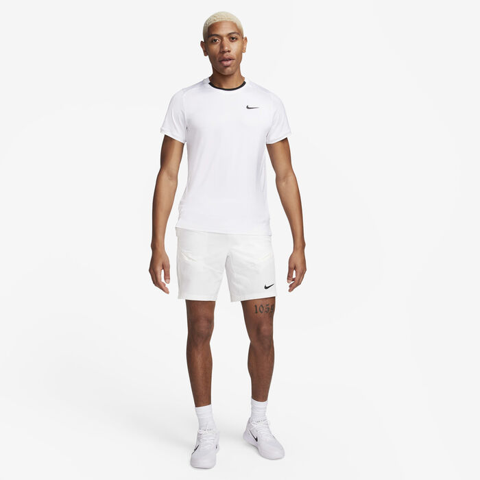 Nike Men's Court Advantage Top White Nike Men's Court Advantage Top White image number 4