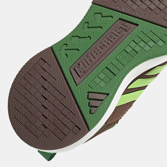 adidas Kids' Minecraft Pro Shoes Brown image number 4