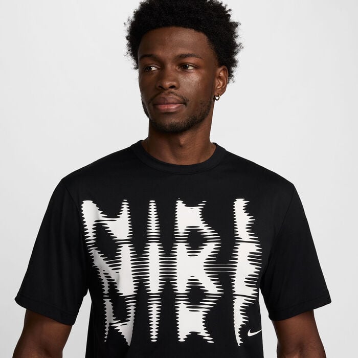 Nike Men's Hyverse Dri-FIT UV Training Top Black Nike Men's Hyverse Dri-FIT UV Training Top Black image number 2