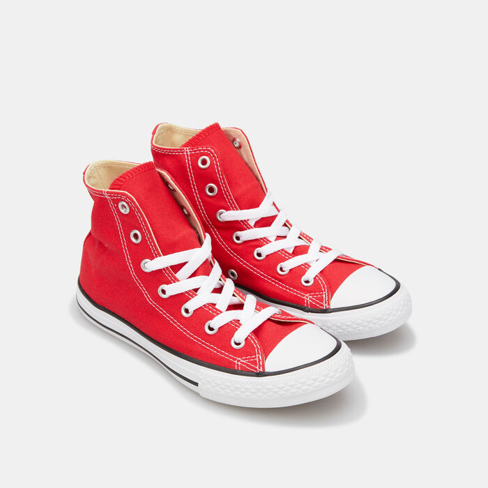 Converse Kids' Chuck Taylor All Star Hi-Top Unisex Shoe (Younger Kids) Red image number 1