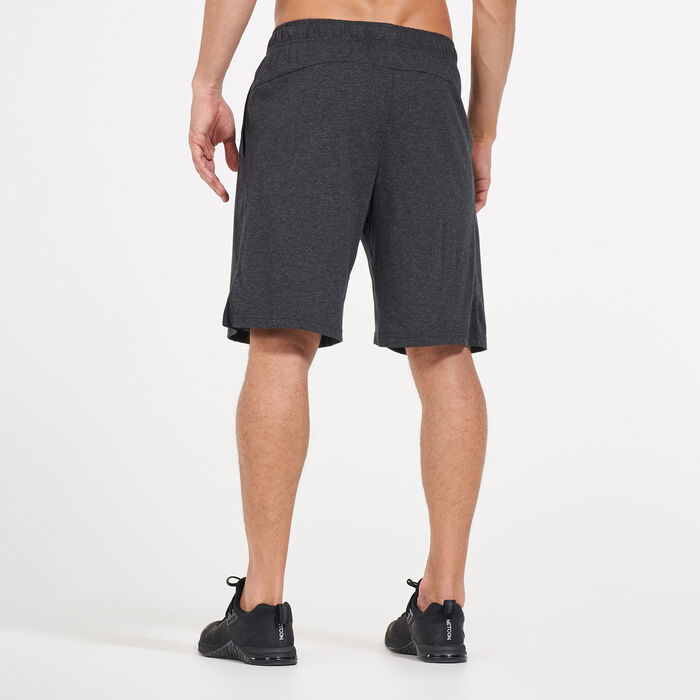Nike Men's Dri-FIT Cotton 2.0 Training Shorts Grey Nike Men's Dri-FIT Cotton 2.0 Training Shorts Grey image number 1