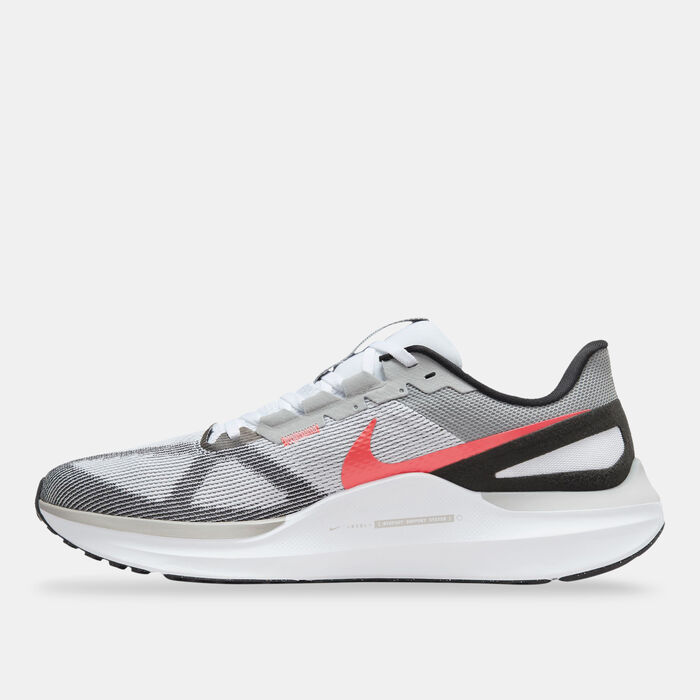 Nike Men's Structure 25 Road Running Shoes White Nike Men's Structure 25 Road Running Shoes White image number 2