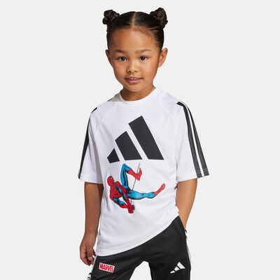 adidas Kids' Marvel Spider-Man T-Shirt White