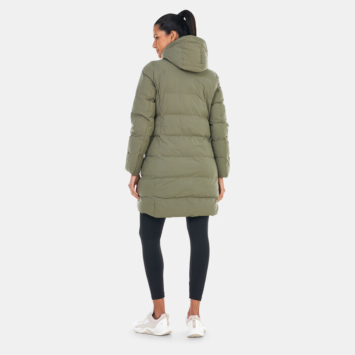 Timberland Women's Durable Water Repellent Parka Jacket Green Timberland Women's Durable Water Repellent Parka Jacket Green image number 1