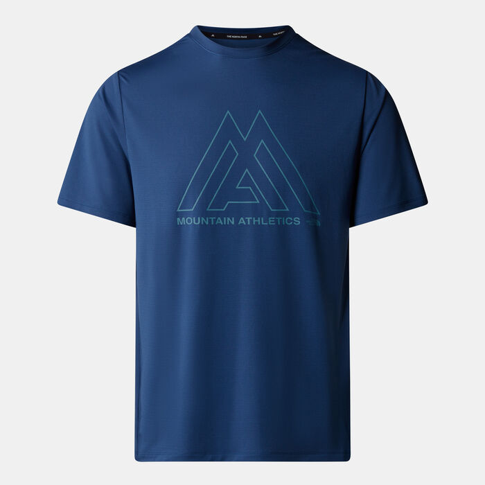 The North Face Men's Mountain Athletics 24/7 T-Shirt Blue image number 0