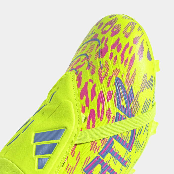 adidas Predator League Fold-Over Tongue Football Shoes Pink image number 5