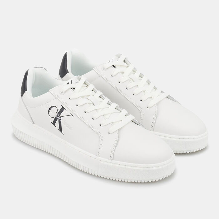 Calvin Klein Men's Monochrome Platform Shoe White image number 1