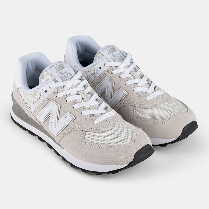 New Balance Men's 574 Shoes Grey New Balance Men's 574 Shoes Grey image number 1