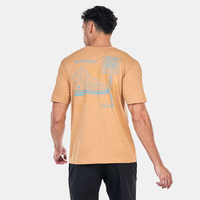 Timberland Men's Graphic Print T-Shirt Gold