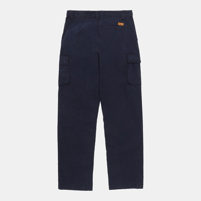 Timberland Men's Brookline Twill Cargo Pants Blue Timberland Men's Brookline Twill Cargo Pants Blue image number 1