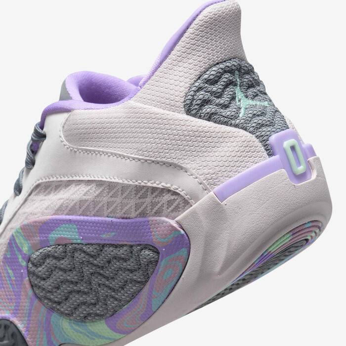Jordan Kids' Tatum 2 Basketball Shoes Purple image number 8