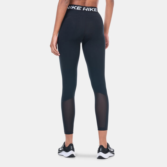 Nike Women's Pro 365 Mid-Rise Leggings Black image number 1