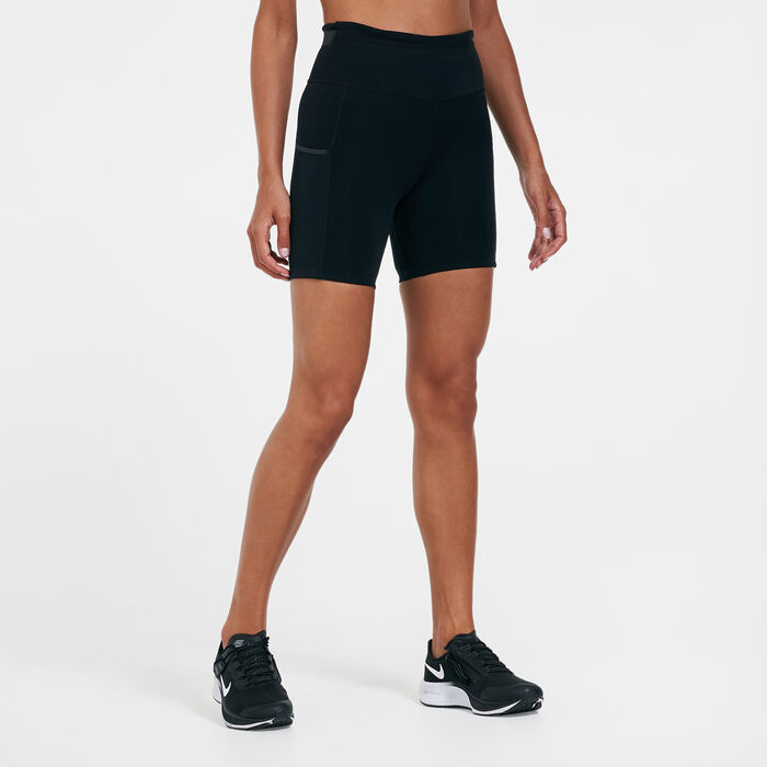 Nike Women's Epic Luxe Trail Shorts Orange Nike Women's Epic Luxe Trail Shorts Orange image number 0