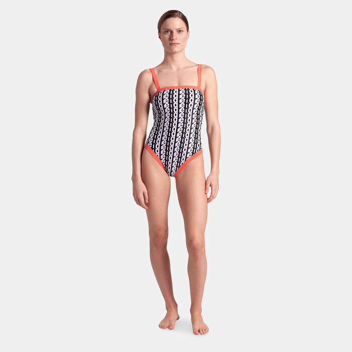 Arena Women's Monogram One-Piece Swimsuit Multi-Color image number 2