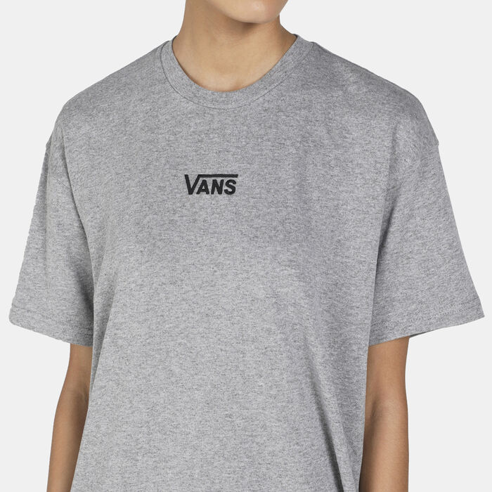 Vans Women's T-Shirt Dress Grey Vans Women's T-Shirt Dress Grey image number 3