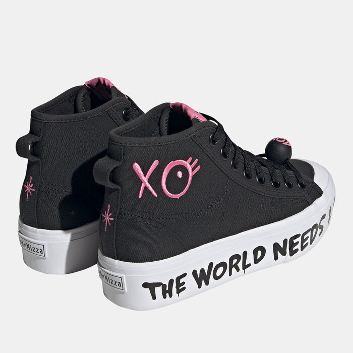adidas Originals Women's Nizza Platform Mid Shoe Black adidas Originals Women's Nizza Platform Mid Shoe Black image number 2