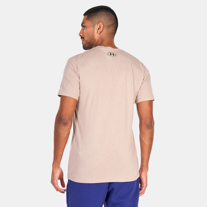 Under Armour Men's Boxed Sportstyle T-Shirt Brown Under Armour Men's Boxed Sportstyle T-Shirt Brown image number 1