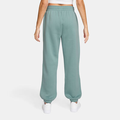 Nike Women's Sportswear Phoenix Fleece Sweatpants Green